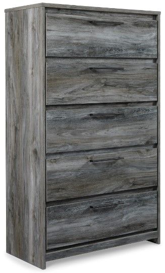 Signature Design by Ashley® Baystorm 4-Piece Gray King Storage Panel Bed Set-3
