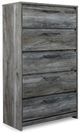 Signature Design by Ashley® Baystorm 4-Piece Gray King Storage Panel Bed Set-3