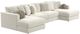 Jackson Furniture Ritzy 4-Piece Bone U-Shape Sectional-0
