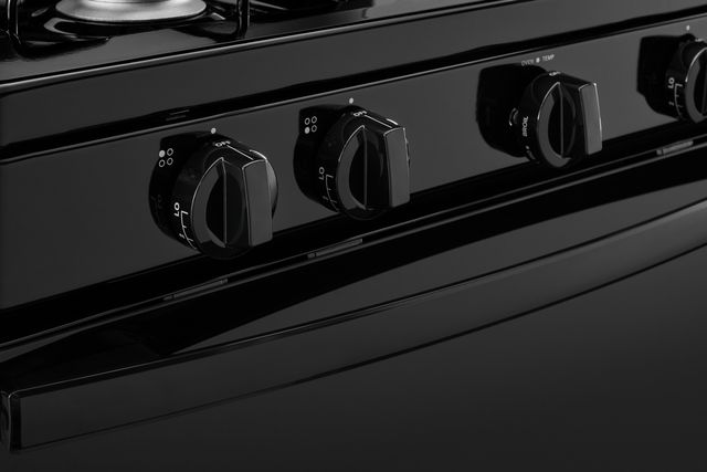 Amana® 30" Stainless Steel Freestanding Gas Range with Easy Clean Glass Door-4