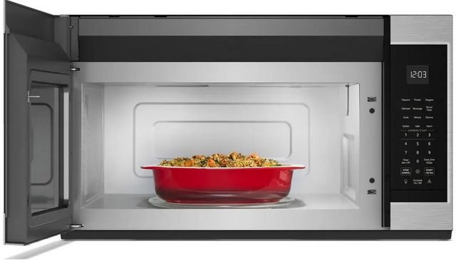 KitchenAid® 2.2 Cu. Ft. PrintShield Stainless Over The Range Microwave-7