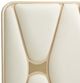 Michael Amini® La Rachelle Beige/Medium Champagne California King Upholstered Panel Bed-4
