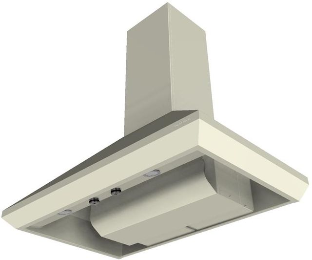 Vent-A-Hood® 36" Biscuit Euro Style Wall Mounted Range Hood-3