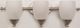 YHD Mirror Lake Brush Nickel/White 3-Light Vanity Lighting-2