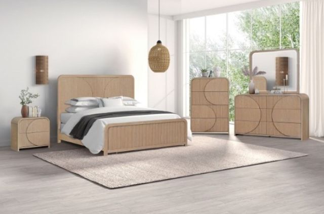 Furniture of America® Tangentry Natural Four-Drawer Chest-2