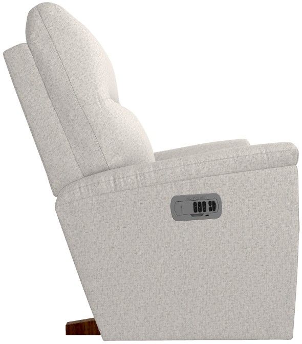 La-Z-Boy® Norton Chalk Power Rocking Recliner with Headrest-3