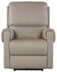 Hooker® Furniture SS Somers Dark Taupe Power Recliner with Power Headrest-1