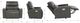 La-Z-Boy® Maddox Slate Leather Power Reclining Chair and a Half with Headrest-3
