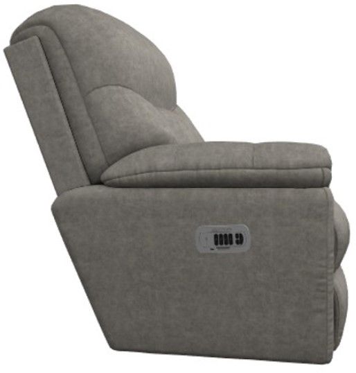 La-Z-Boy® Morrison Charcoal Power Wall Recliner with Headrest and Lumbar-3