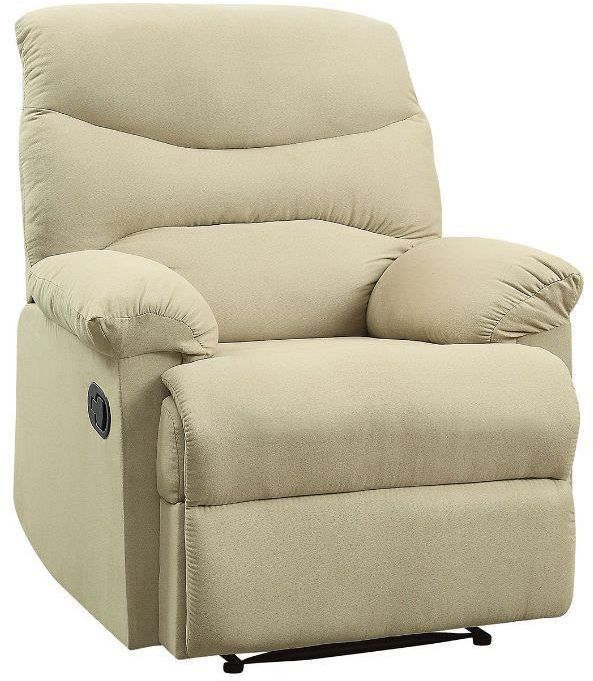 ACME Furniture Arcadia Beige Manual Recliner-0