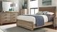 Liberty Furniture Sun Valley Bedroom Queen Upholstered Bed, Dresser and Mirror Collection-0