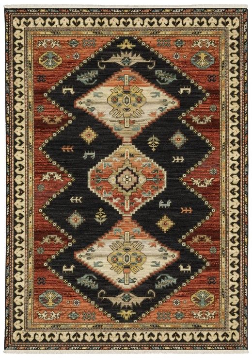 Oriental Weavers™ Lilihan 5'x8' Style 7 Area Rug-0
