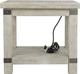 Signature Design by Ashley® Carynhurst Whitewash Gray End Table-2