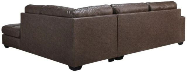 Benchcraft® Barlin Mills 2-Piece Umber Right-Arm Facing Sectional and Chaise-1