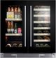 XO 30" Black Glass Built In Beverage Center and Wine Cooler-0