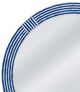 Bassett Mirror Circle Blue Wall Mirror-3