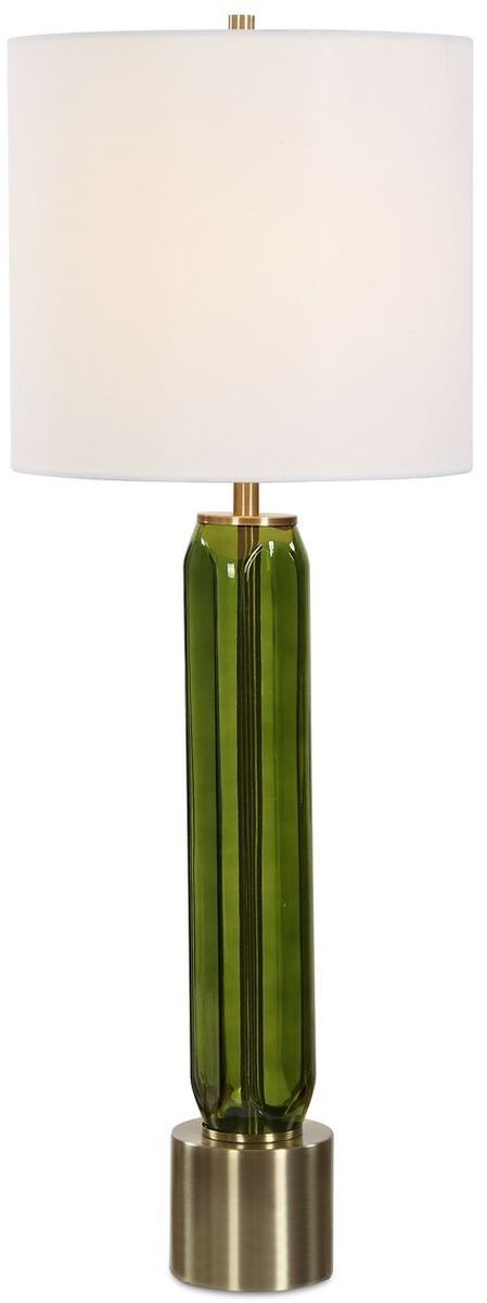 Uttermost® Aspis Green Table Lamp-2