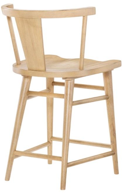 Legacy Classic Xxx's and Ooo's Amber Counter Height Splat Back Chair-2