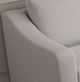 International Furniture Direct Natural Parota White Arm Chair-4