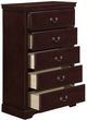 Mazin Furniture Seabright Cherry Chest-2