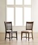 Kincaid® Kafe Mocha Rake Back Dining Chair-2