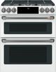 Café™ Brushed Black Front Control Gas Knobs and Handle Kit-2