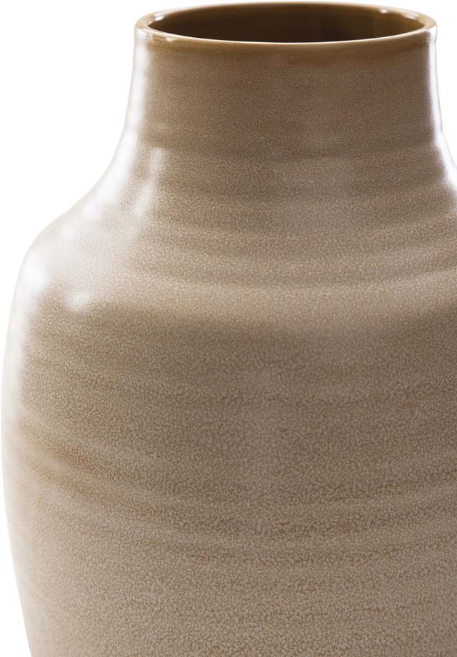 Signature Design by Ashley® Millcott Tan Vase-1