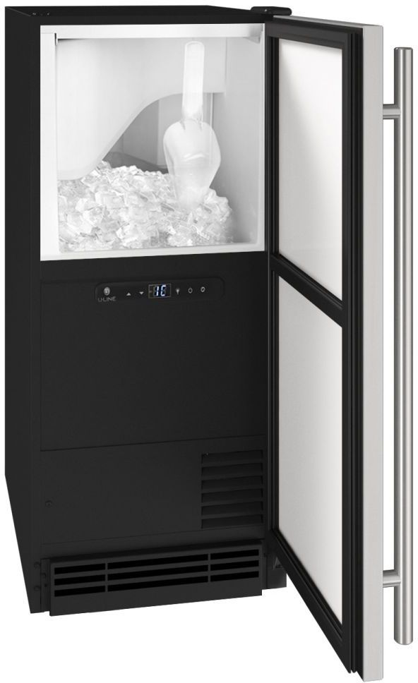 U-Line® 1 Class 15" 55 lb. Panel Ready Ice Maker-1