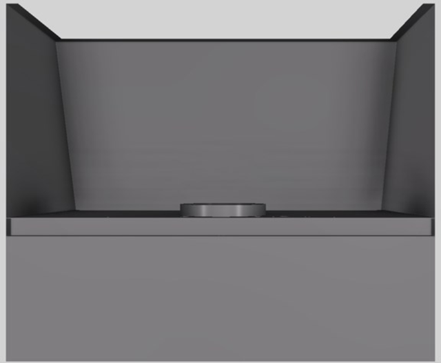 Vent-A-Hood® 36" Wall Mounted Range Hood-Gunsmoke-1