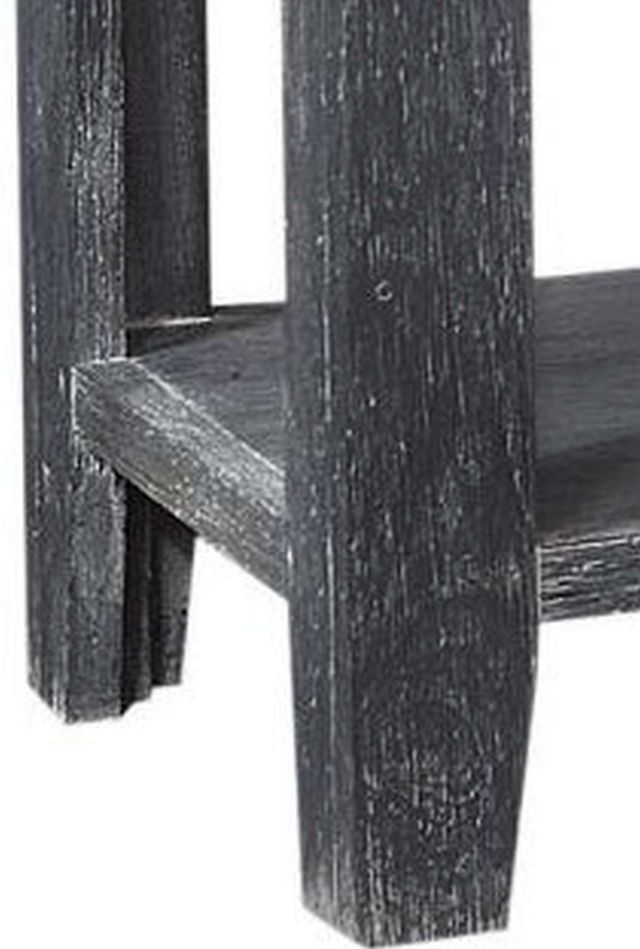 aspenhome® Eastport Drifted Black Sofa Table-2