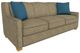 Best® Home Furnishings Customizable Marinette Queen Stationary Sofa Sleeper with Honey Birch Legs-0
