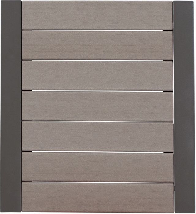 Signature Design by Ashley® Tropicava Taupe Outdoor End Table-3