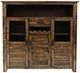Jofran Inc. Cannon Valley Brown Wine Cabinet-2