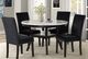 New Classic® Home Furnishings Celeste 5-Piece Black/Espresso Dining Table Set-1
