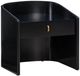 TOV Furniture Collins Black Lacquer Nightstand-0