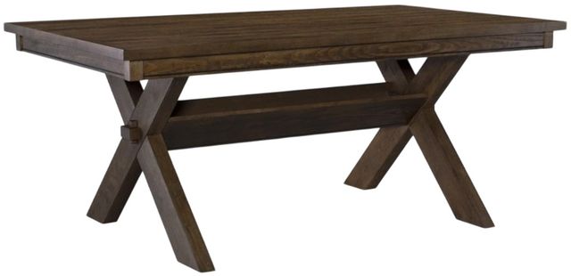Powell® Turino 5-Piece Brown/Rustic Umber/Tan Dining Set-4