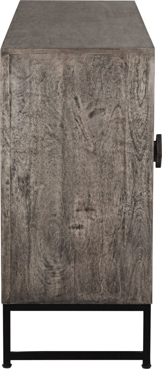 Signature Design by Ashley® Treybrook Distress Grey Accent Cabinet-4