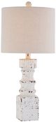 Forty West Hank White Table Lamp-0