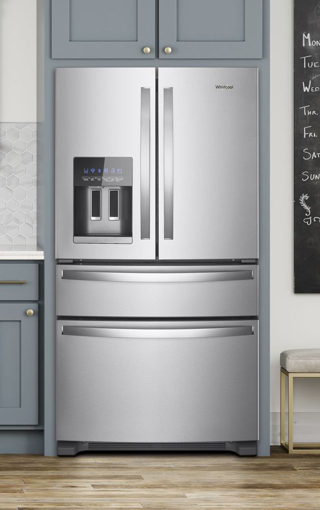FACTORY BLEMISH - Whirlpool® 25 Cu. Ft. French Door Refrigerator-Fingerprint Resistant Stainless Steel-1
