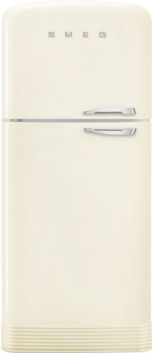 Smeg 50's Retro Style 31 in. 19.3 Cu. Ft. Cream Top Freezer Refrigerator-0