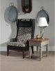 John Thomas Furniture® Home Accents Vista Hickory End Table with Stone Base-1