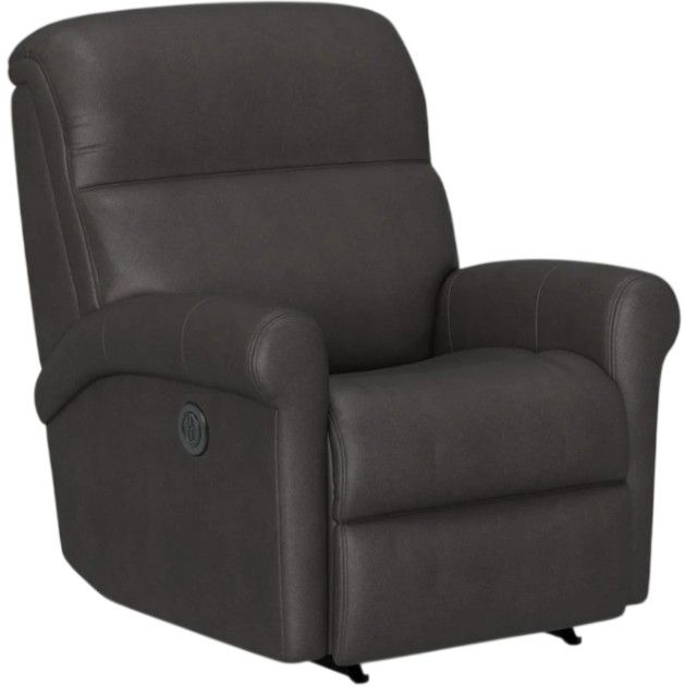 Flexsteel® Customizable Davis Leather Power Rocker Recliner-3
