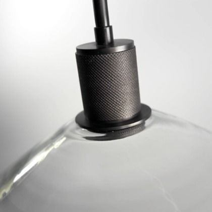 Signature Design by Ashley® Chaness Black/Clear Pendant Light-2