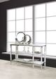 Mazin Furniture Lyrica Chrome 3-Tier Console Table-1