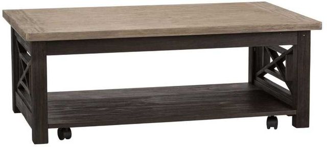 Liberty Furniture Heatherbrook 3-Piece Ash/Charcoal Optional Occasional Table Set-1