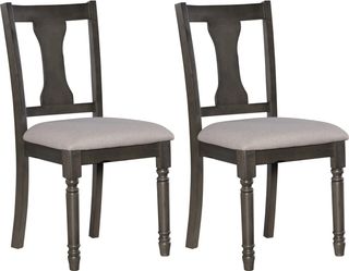 Powell® Willow 2-Piece Gray Side Chair Set