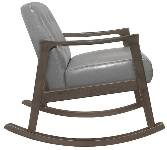 Homelegance® Auden Gray/Light Gray Rocking Chair-3