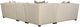 Bernhardt Barnes Bernhardt Living 4-Piece Beige L-Shape Sectional-3