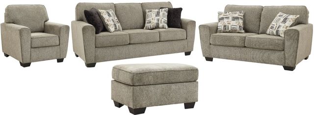 Benchcraft® McCluer 4-Piece Mocha Living Room Set-0