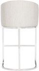 Vanguard® Furniture Vanguard Index Porcelain/Polished Nickel Bar Stool-2